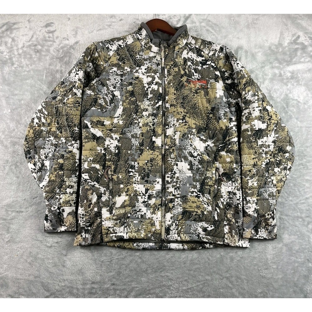 Sitka Jacket Women Large Celsius Gore Optifade Full Zip Hunting Outdoors READ
